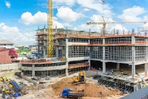 construction-site-unfinished-high-rise-building-with-scaffolding